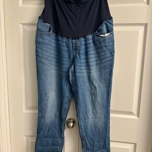 Old Navy Women's Blue Denim Overalls